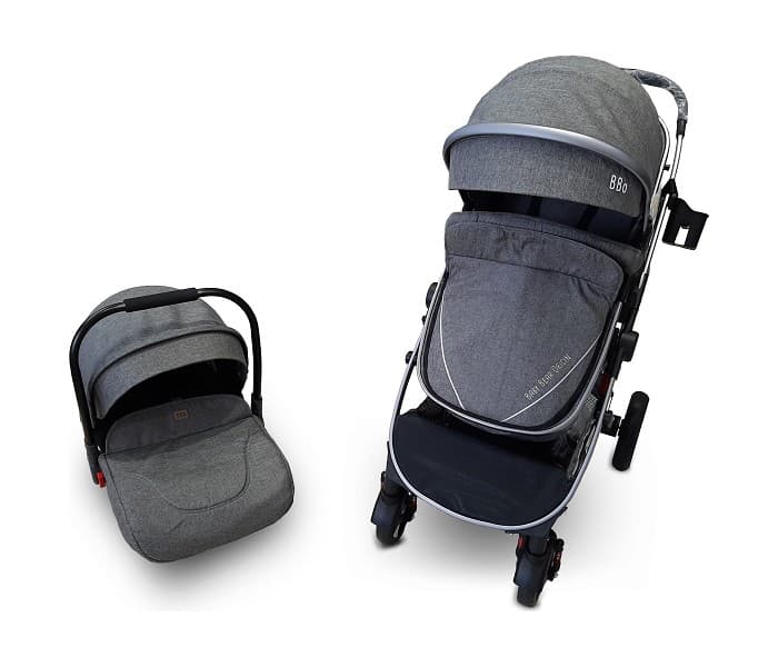 BBO Kolica za bebe SPRINTER SET Dark Grey 808CSIAS