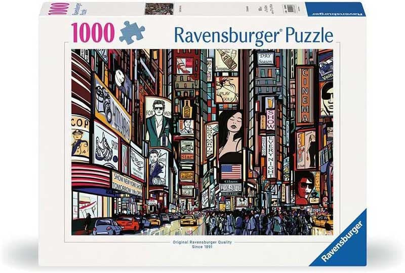 Puzzle slagalica 1000 delova Njujork u bojama - crtež Ravensburger 12000580