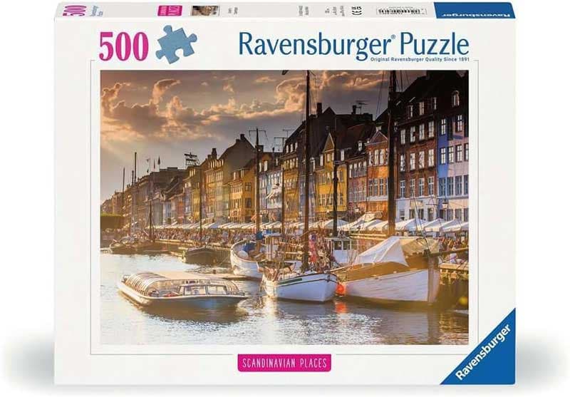 Puzzle slagalica 500 delova Zalazak sunca u Kopenhagenu Ravensburger 12000846