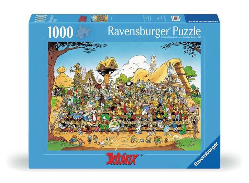 Puzzle slagalica 1000 delova Asteriks - Porodični portret Ravensburger 12000473