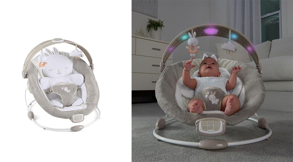 KIDS II Ingenuity Ležaljka sa projektorom TWINKLE TAILS SKU11200