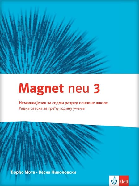 Klett Nemački jezik 7 Radna sveska za sedmi razred Magnet 3 neu