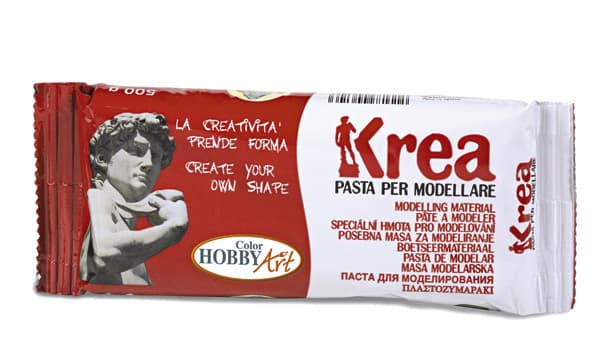 Toy color masa za modeliranje, bela, 500 gr