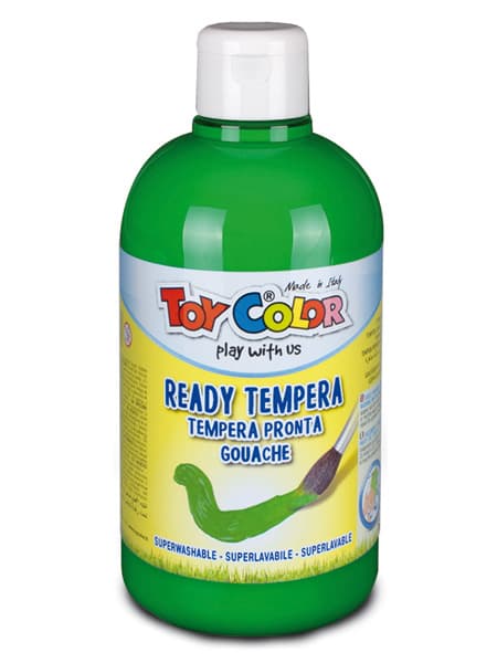 Toy color tempera lakoperiva zelena 500ml
