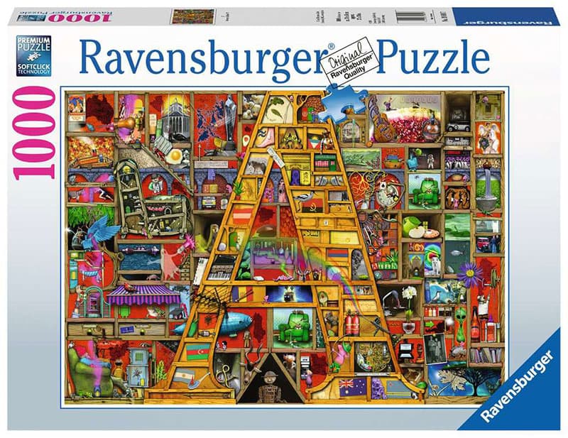 Ravensburger Puzzle 1000 delova - Slovo A 19891