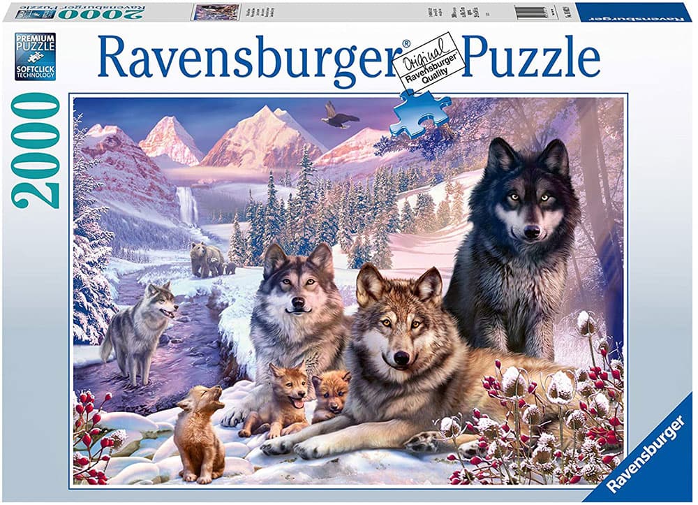 Ravensburger Puzzle 2000 delova -  Vukovi 16012