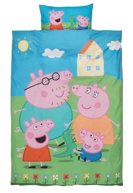Dečija posteljina Set Pepa prase