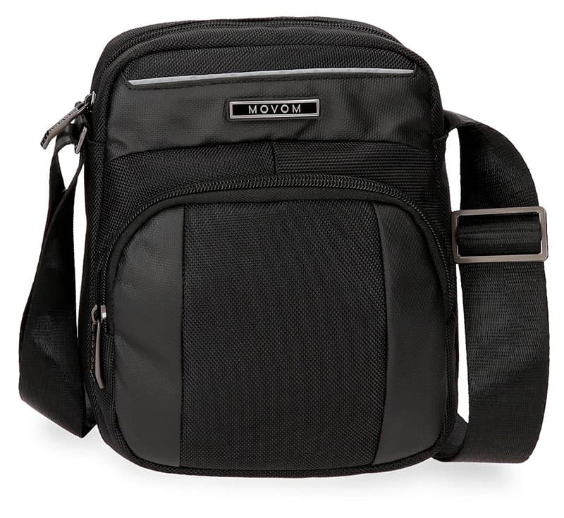 Movom Torba za muškarce 21cm Clark Black 57552
