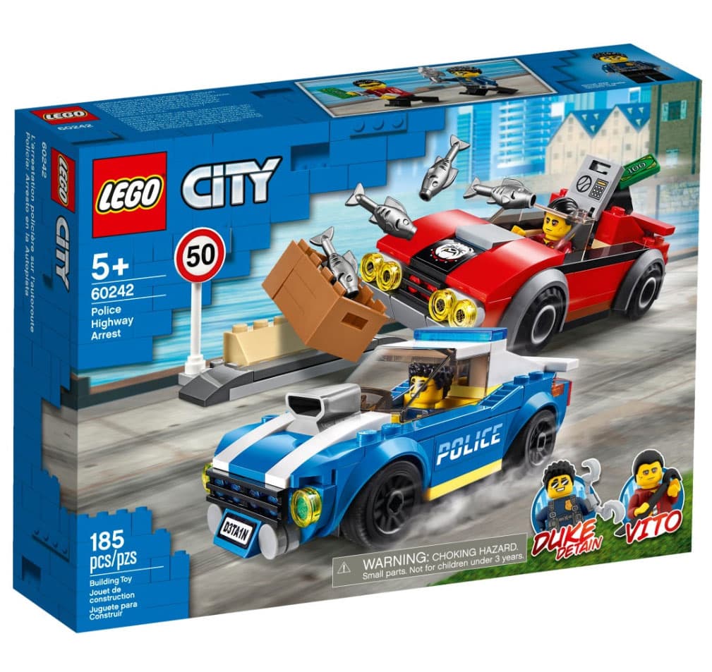 LEGO® City Kocke - Policija - Hapšenje na auto-putu 60242
