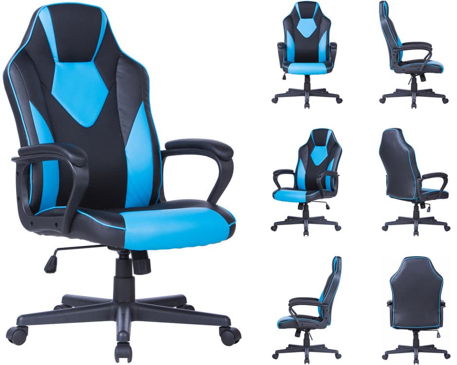 Gejmerska stolica Gamerix Storm Blue