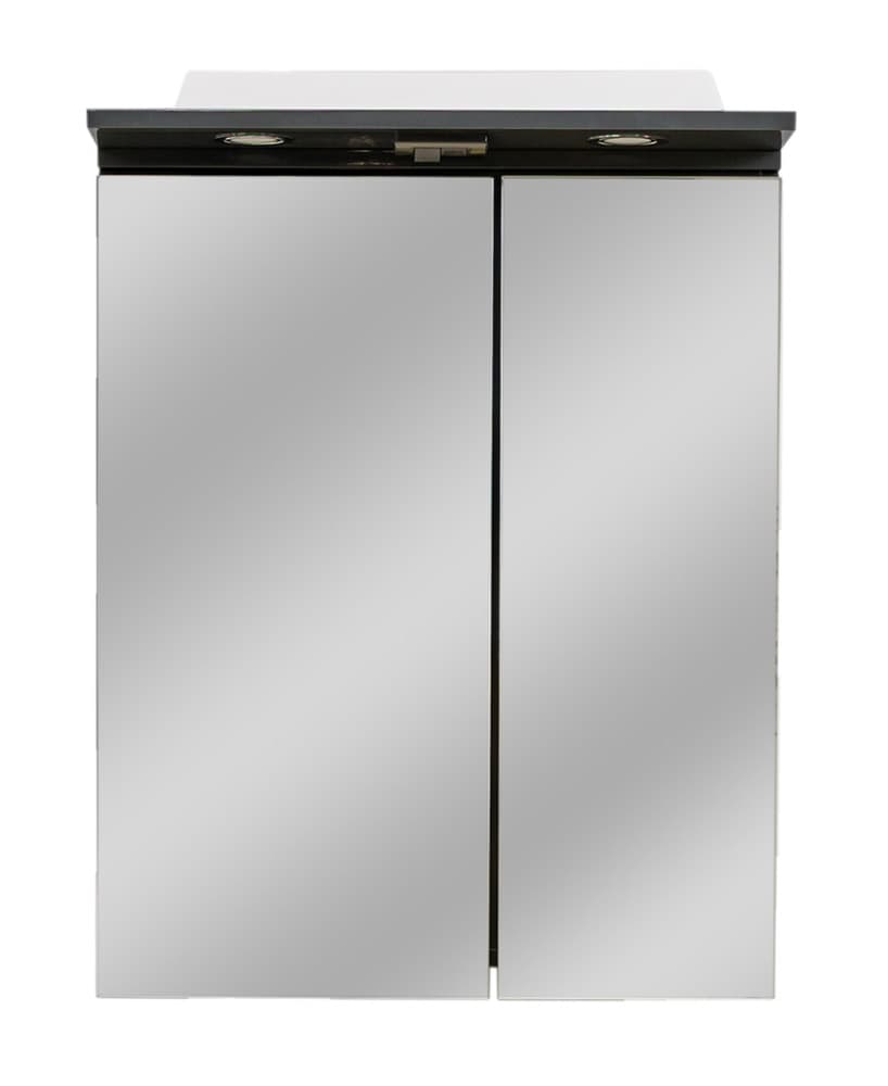 Roper ogledalo sa ormarićem i rasvetom Tijana 600A3 siva