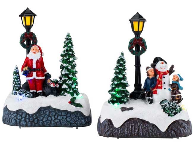 Novogodišnji svetleći ukras Snow Magic Assorted