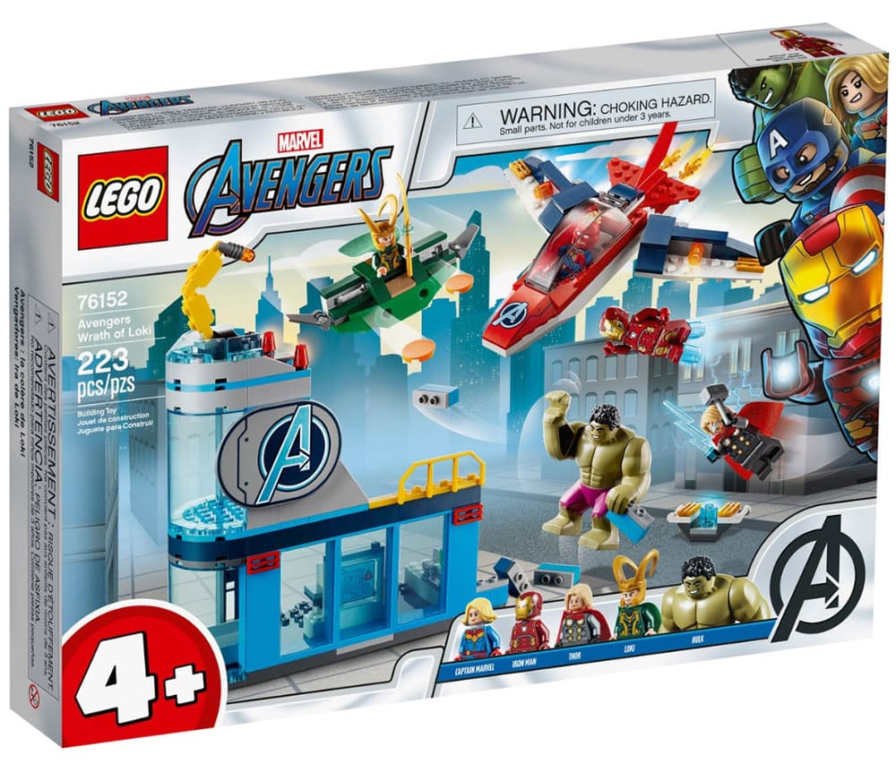 LEGO® Kocke Avengers - Lokijev gnev 76152