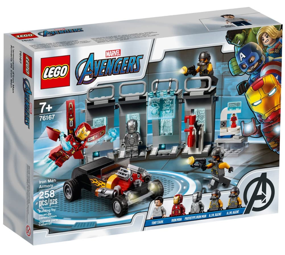 LEGO® Kocke Avengers - Ajronmenova oružarnica 76167