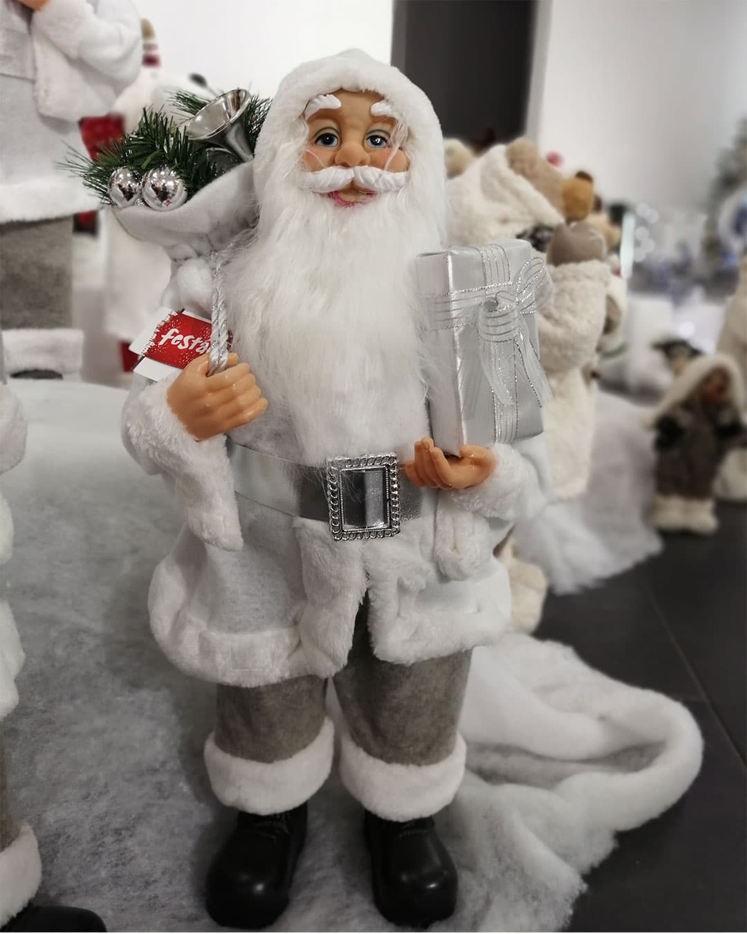 Deda Mraz Figura Christopher New 60 cm - White