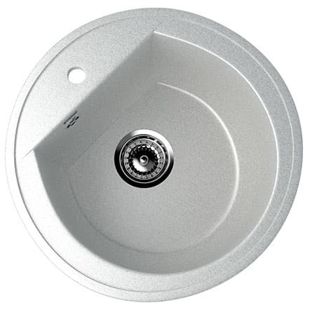 Granitna sudopera sa sifonom Ulgran U103-310 okrugla siva