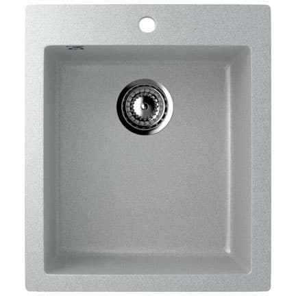 Granitna sudopera sa sifonom Ulgran U404-310 četvrtasta siva