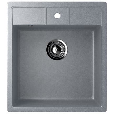 Granitna sudopera sa sifonom Ulgran U406-342 četvrtasta grafit