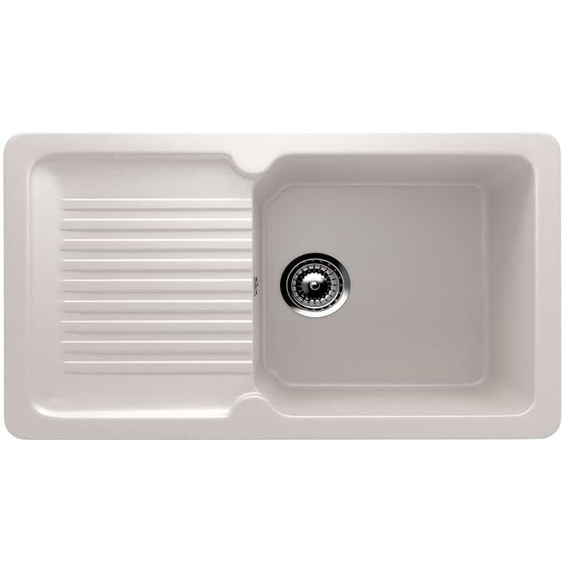 Granitna sudopera sa sifonom Ulgran U506-331 četvrtasta bela