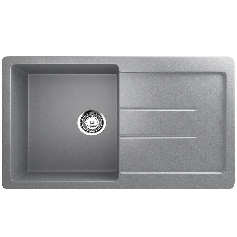 Granitna sudopera sa sifonom Ulgran U507-342 četvrtasta grafit