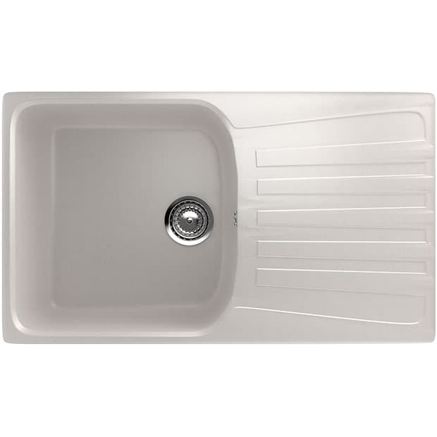 Granitna sudopera sa sifonom Ulgran U203-331 četvrtasta bela