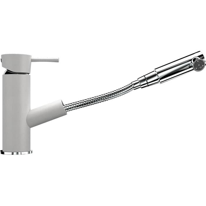 Jednoručna slavina za granitne sudopere Ulgran U009 mlečno bela