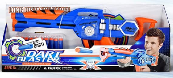 Puška sa municijom i metom 527 864002