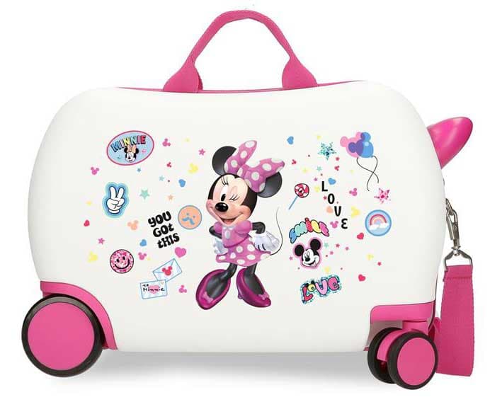 Dečiji kofer za put i vožnju Disney Minnie Party 47510