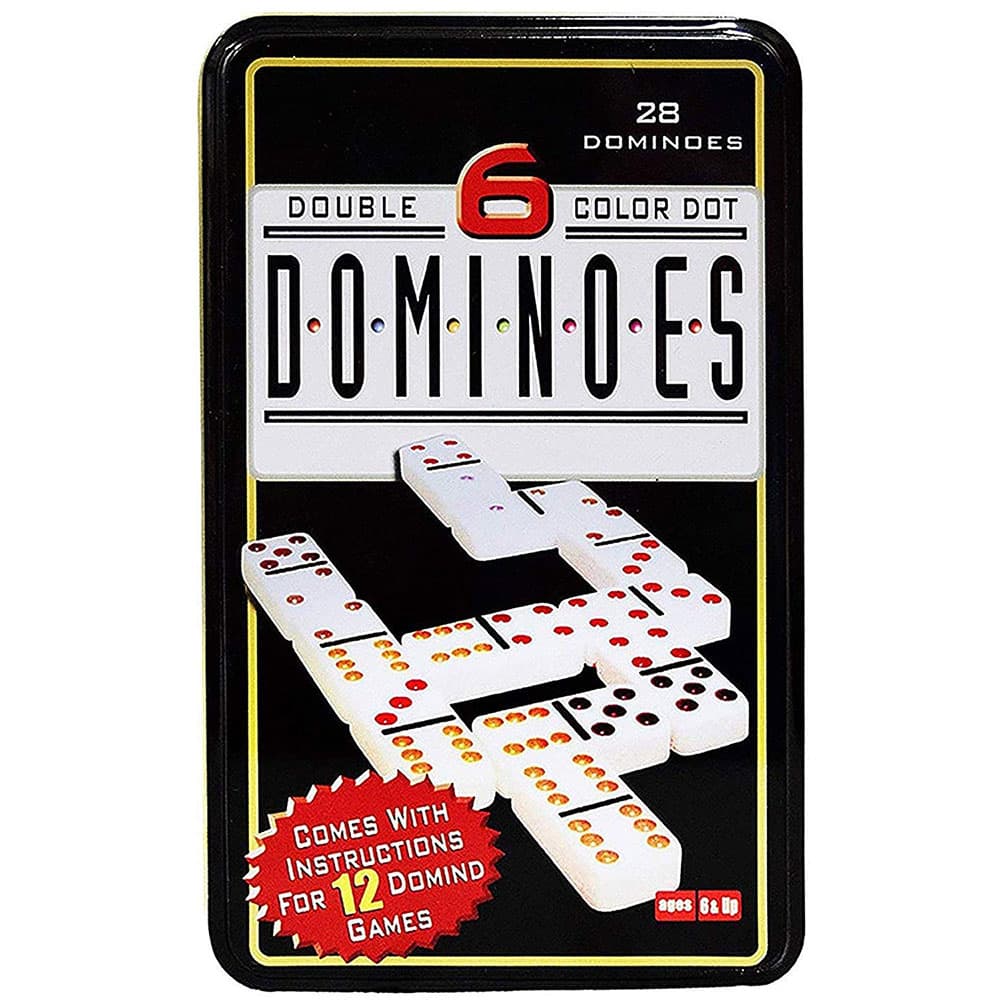 Društvena igra Domine u metalnoj kutiji - 28 delova