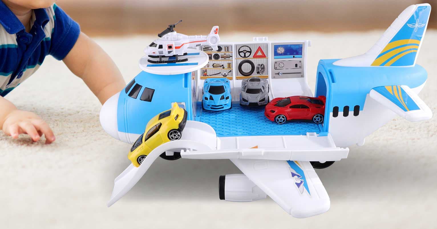 Igračka Teretni AVION sa autićima 861008