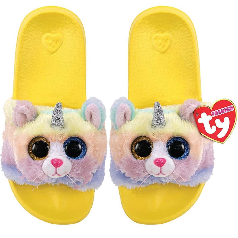 Papuče TY Beanie Boos Fashion broj 36-38 Mačka jednorog Heather 95471
