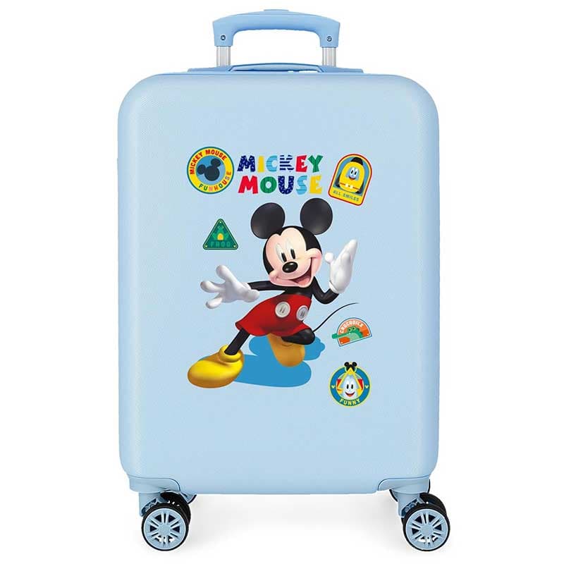 Disney ABS Dečiji putni kofer 55cm Mickey All Smile blue 40211