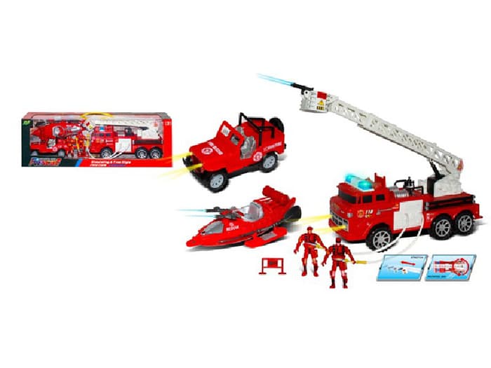 Igračka Set Vatrogasna služba 911-3806 VATROGASCI 861082