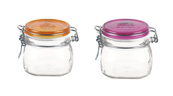 Set tegli Fido Multicolor 500 ml narandžasta i roze