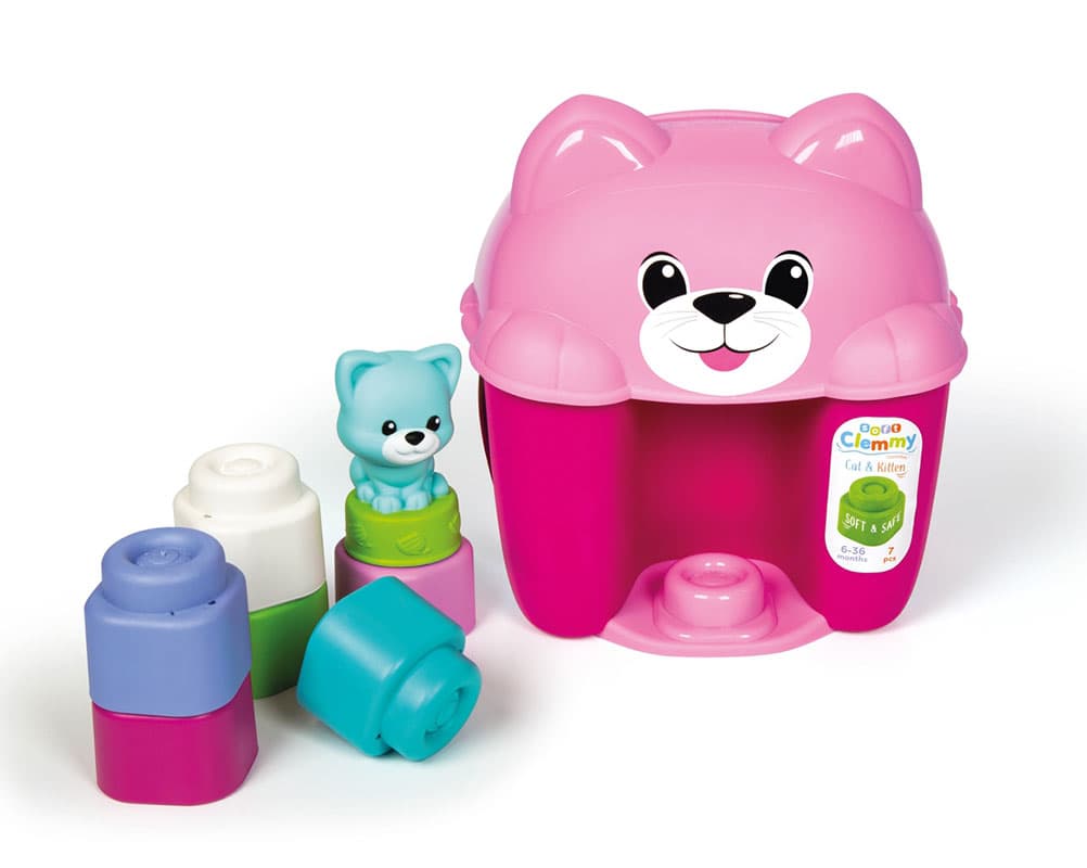 Clementoni Clemmy Gumene kocke u kantici Maca 17295