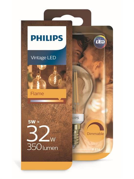 Led sijalica vintage 5W E14 P45 2200K DIM PS709