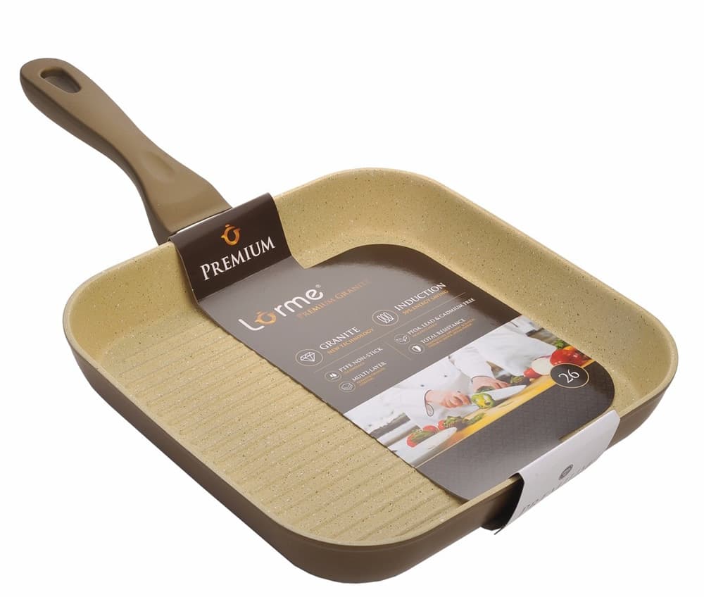 Lorme Premium tiganj Gril 26cm