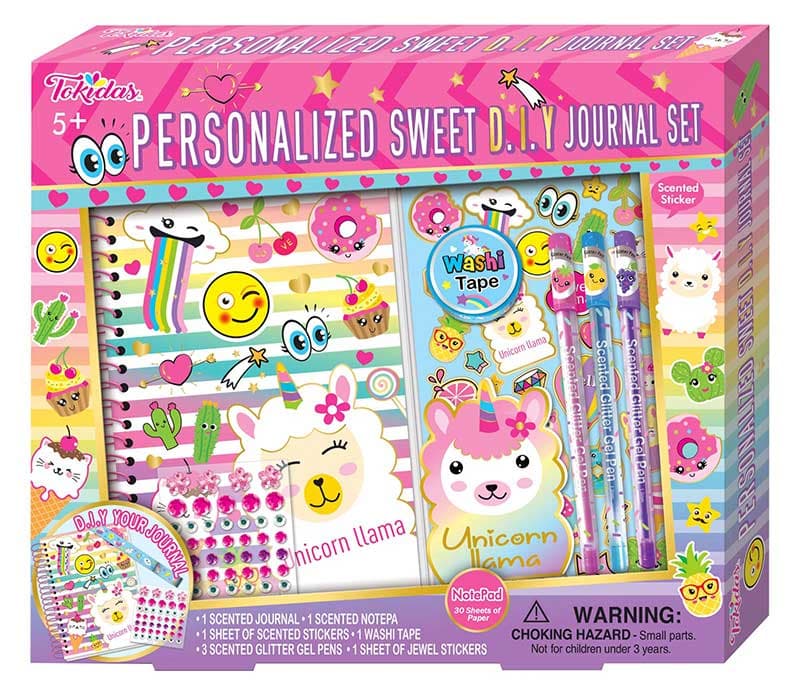 Poklon set DNEVNIK Lama-jednorog T414 3831000394144