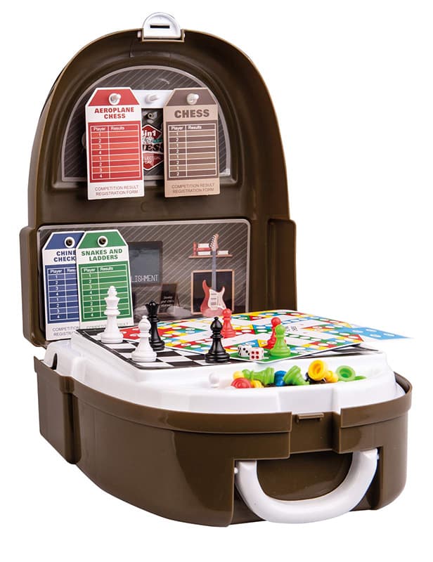 Kofer-ranac Set 4 u 1 - Društvene igre I1355202 3831000352021