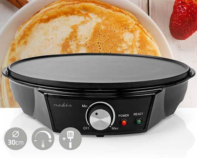 Aparat za palačinke Nedis FCCM120FBK30