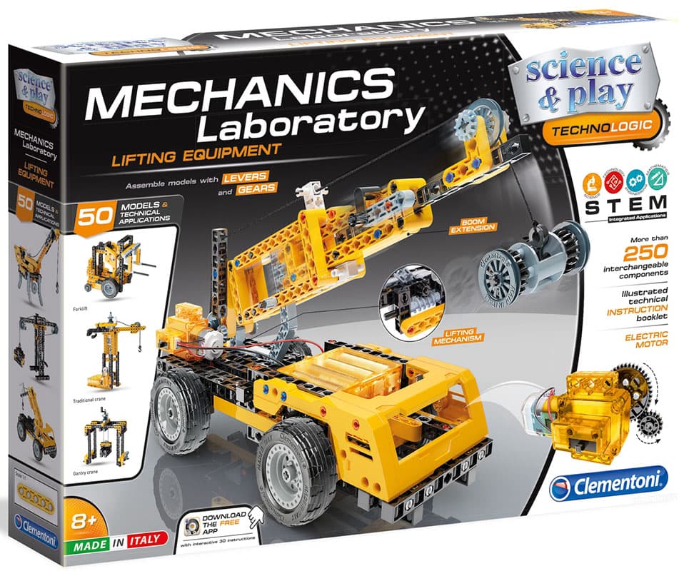 CLEMENTONI Science and Play MECHANICS Mehanika KRAN CL75027