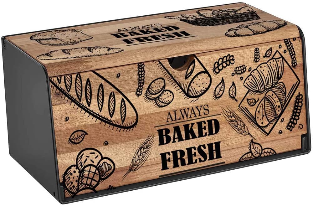 Drvena kutija za hleb
