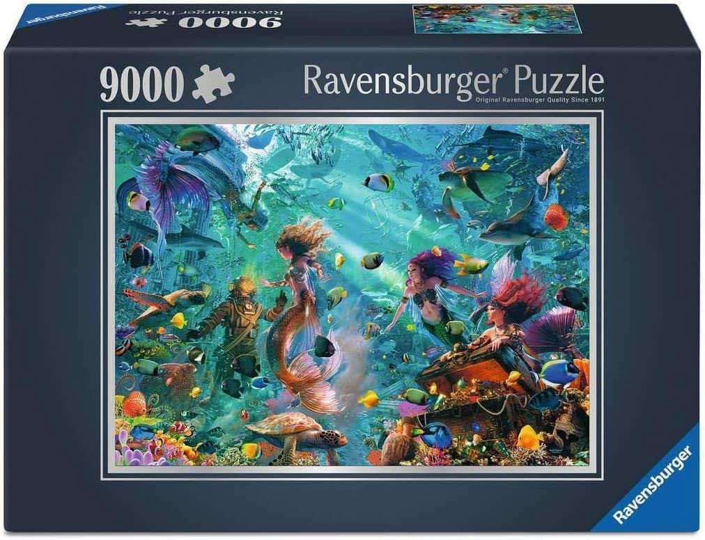 Puzzle slagalica 9000 delova Kraljevstvo pod morem Ravensburger 17419