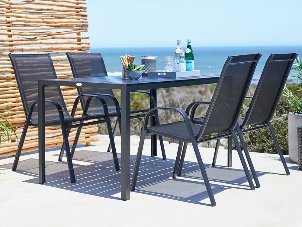 Garnitura za Dvorište i Terase Mariam - 4 Stolice i Sto
