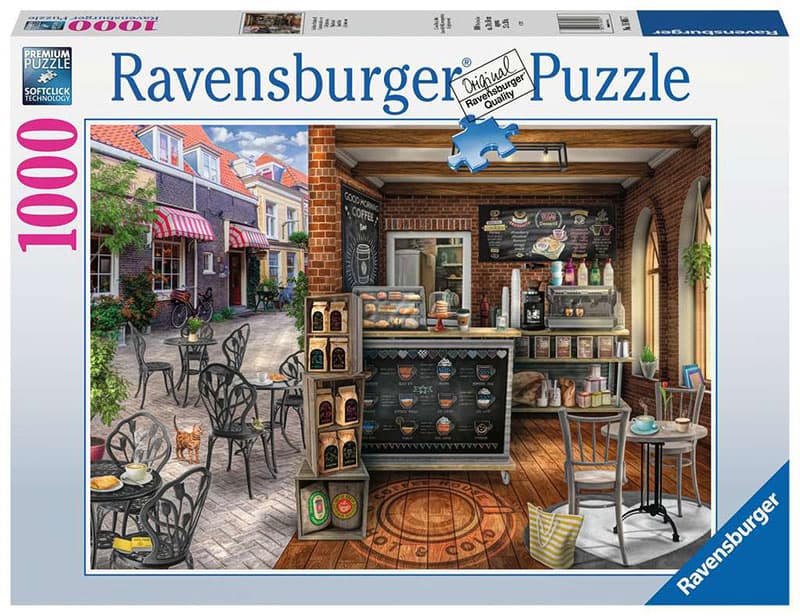 Ravensburger Puzzle 1000 - Šarmantan kafić 12000541