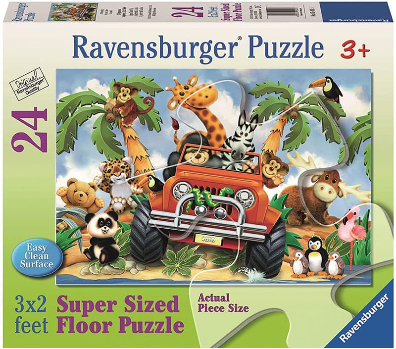 Ravensburger Velike podne puzzle 24 dela Safari 05401