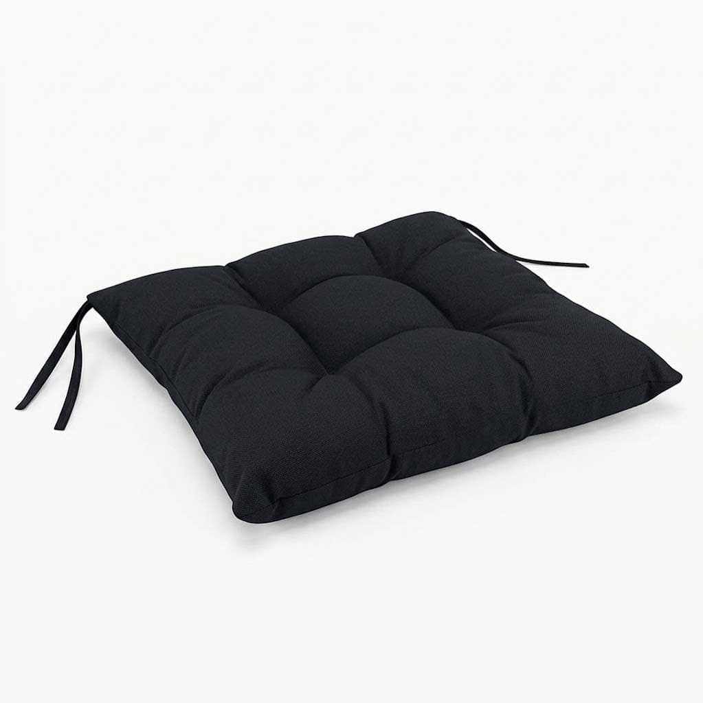 Pamučni Jastuk Za Stolicu 40 x 40 cm Black