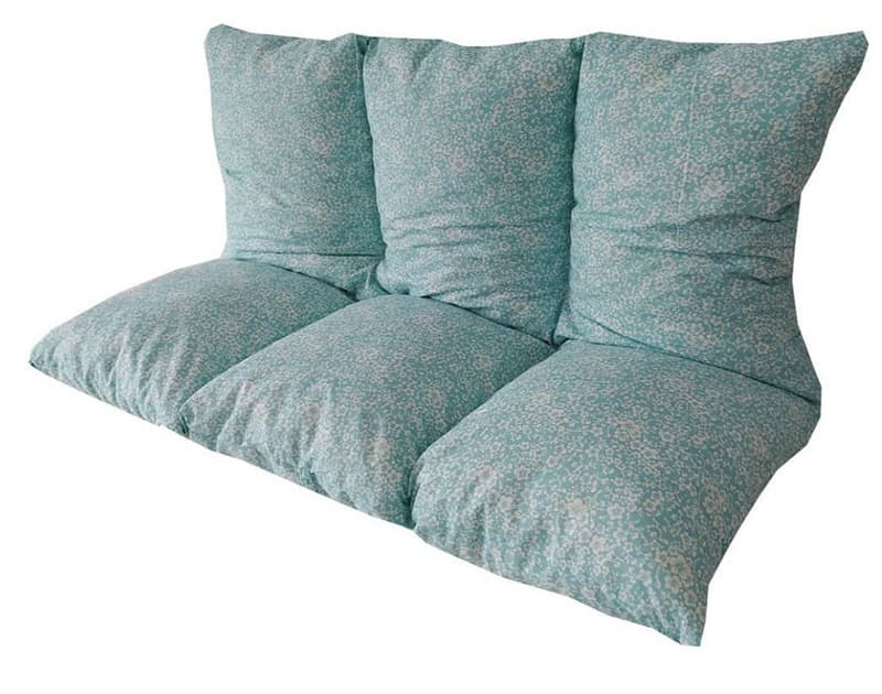 Jastuk Za Baštensku Ljuljašku 100 x 50 x 50 cm BLOSSOM BLUE