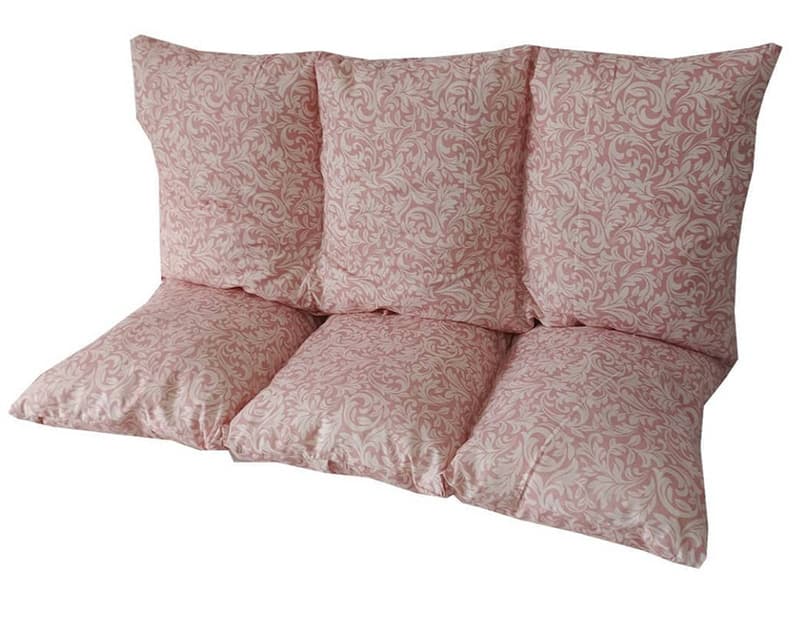 Jastuk Za Baštensku Ljuljašku 120 x 50 x 50 cm ORNAMENT Roze