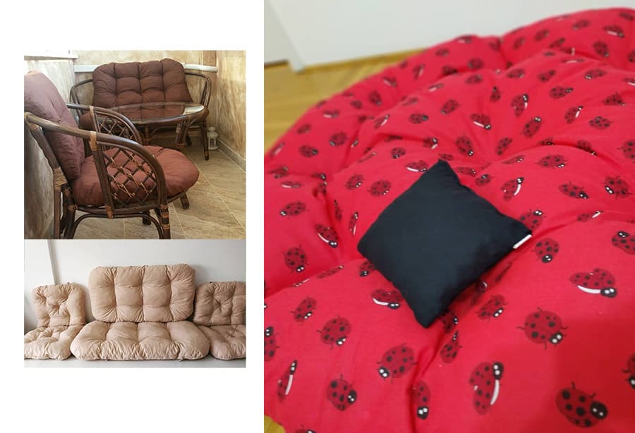 Jastuci za bambus ratan garnituru Bahama BUBAMARE